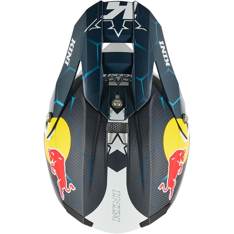 Motokrosová prilba KINI Red Bull MXC2 2.0 modro-biela