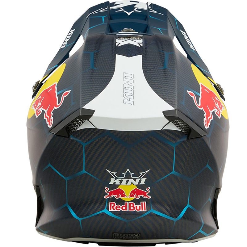 Motokrosová prilba KINI Red Bull MXC2 2.0 modro-biela