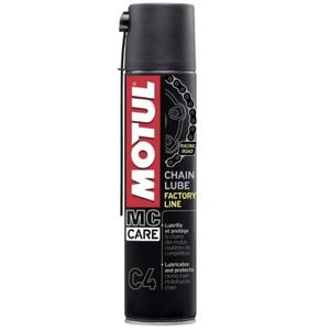 Sprej na mazanie reťaze Motul C4 Lube Factory Line 400 ml