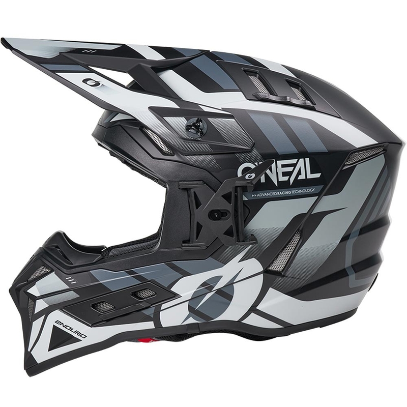 Motokrosová helma O´Neal EX-SRS Dust čierno-šedá