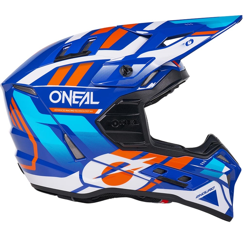 Motokrosová prilba O´Neal EX-SRS Dust modro-oranžová