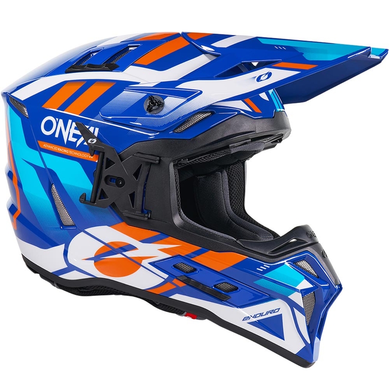 Motokrosová prilba O´Neal EX-SRS Dust modro-oranžová