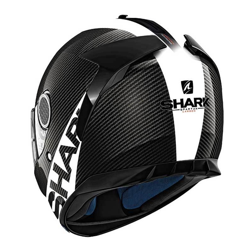 Integrálna prilba SHARK SPARTAN CARBON Skin čierno-biela