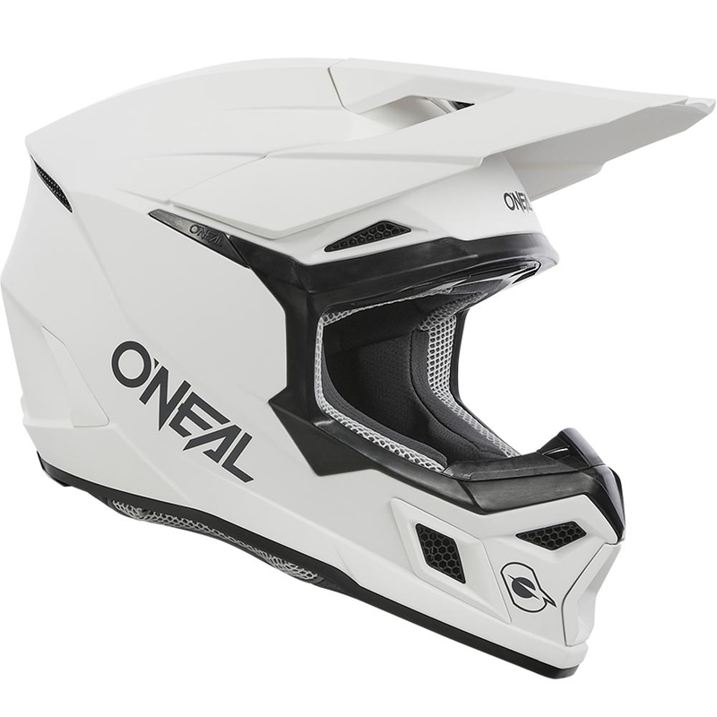 Motokrosová prilba O´Neal 3SRS Solid matná biela