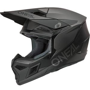 Motokrosová helma O´Neal 3SRS Solid matná čierno-šedá