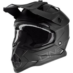 Motokrosová helma O´Neal 2SRS Flat matná čierna