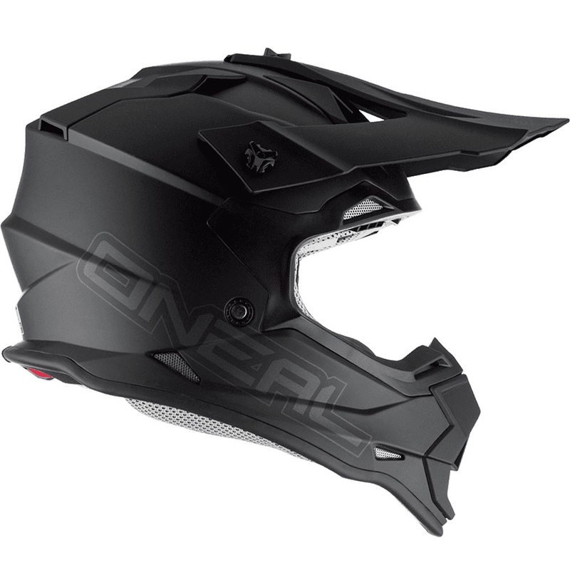 Motokrosová helma O´Neal 2SRS Flat matná čierna