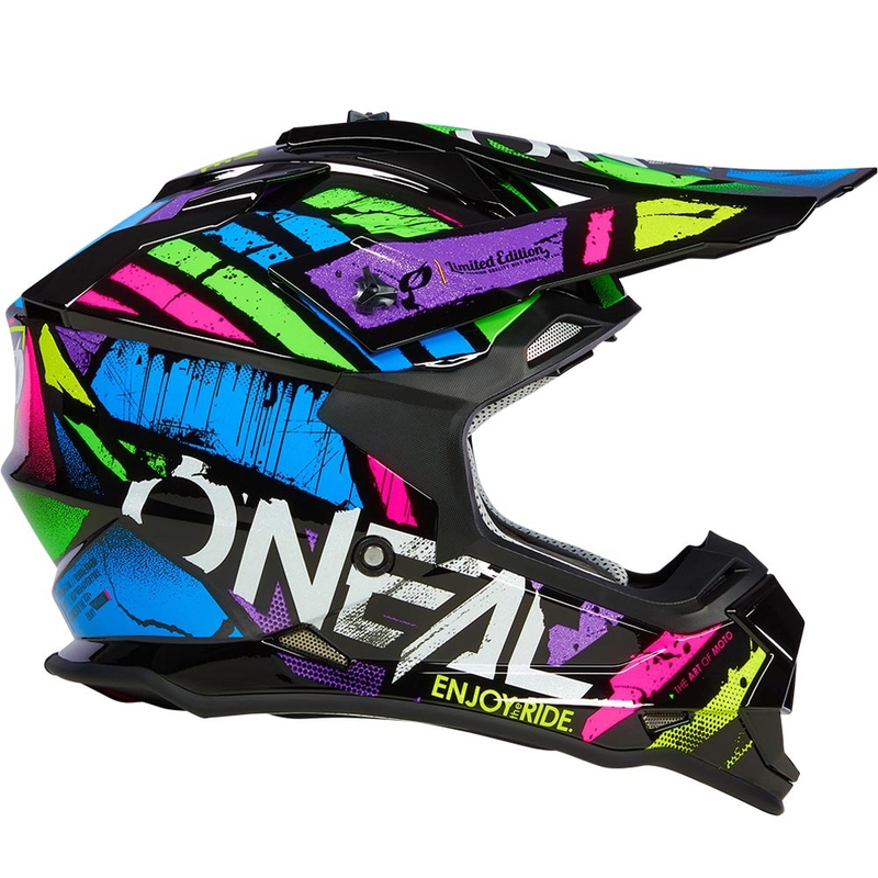 Motokrosová prilba O´Neal 2SRS Glitch viacfarebná