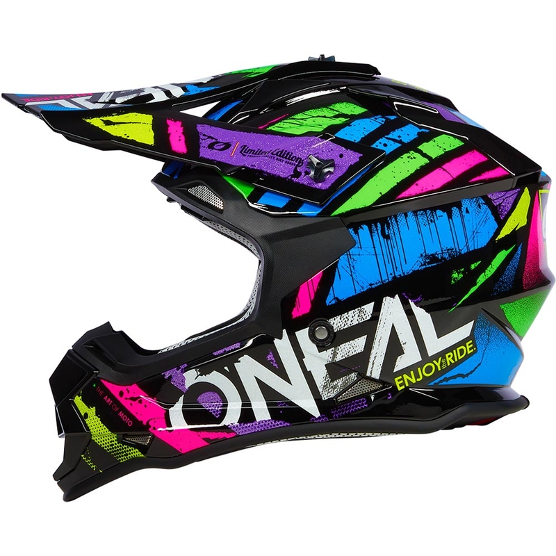 Motokrosová prilba O´Neal 2SRS Glitch viacfarebná