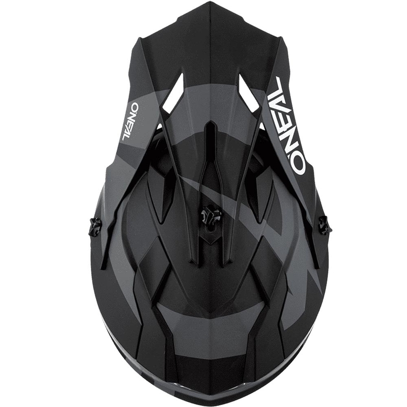 Motokrosová helma O´Neal 2SRS Slick čierno-šedá