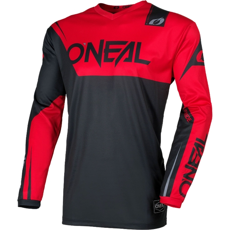 Motokrosový dres O'Neal Element Racewear čierno-červený
