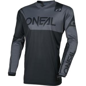 Motokrosový dres O'Neal Element Racewear čierno-sivý