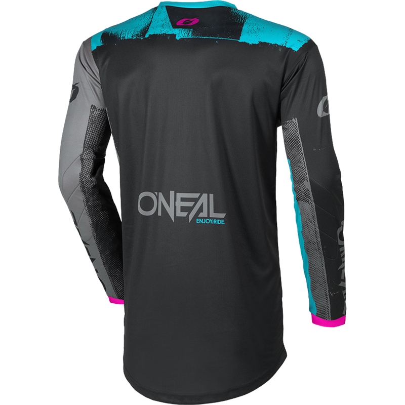 Dámsky motokrosový dres O'Neal Element Roller čierno-modrý