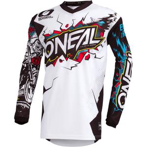 Motokrosový dres O'Neal Element Villain biely