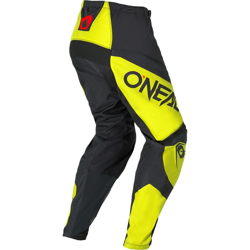 Motokrosové nohavice O´Neal Element Racewear čierno-fluo žlté