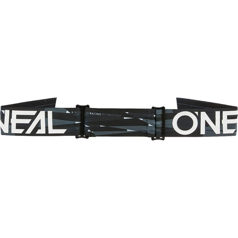 Motokrosové okuliare O´Neal B-33 Ictus čierno-biele so systémom Roll Off (číre plexi)