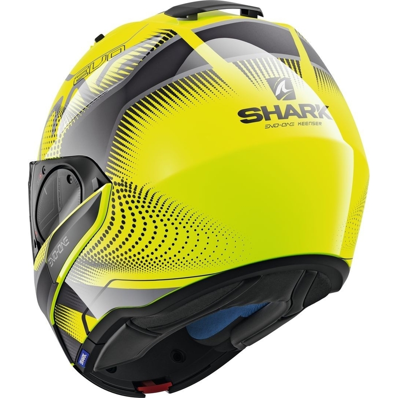 Preklápacia prilba SHARK EVO-ONE 2 Keenser žlto-čierna výpredaj
