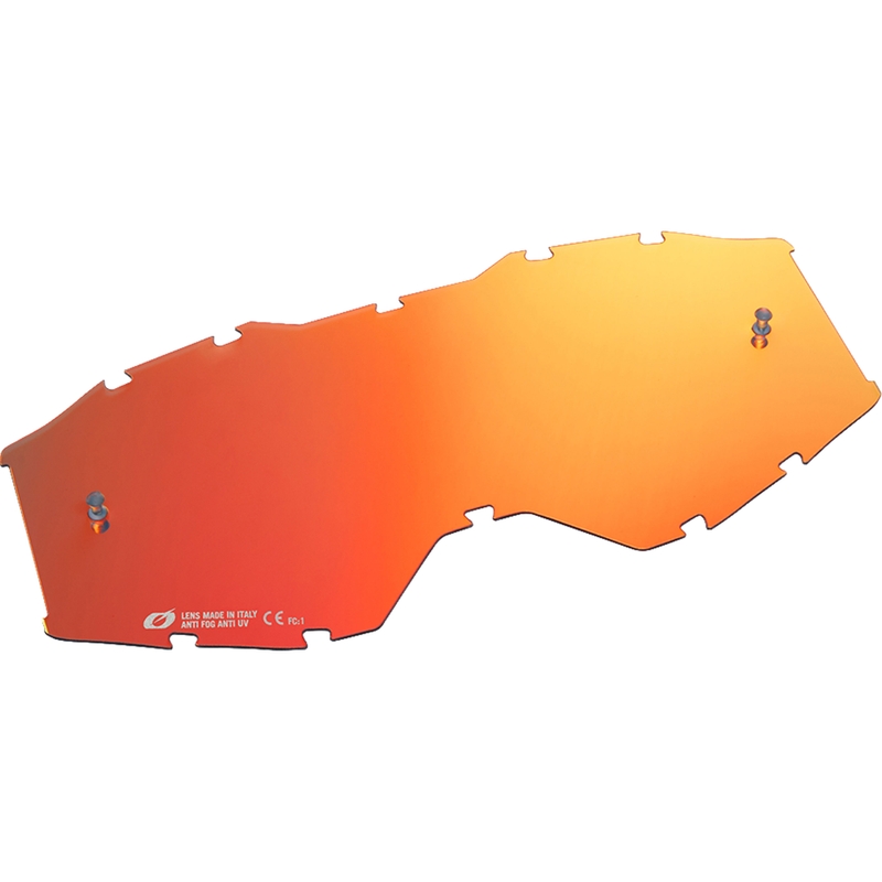 Plexi pre motokrosové okuliare O´Neal B-10 červené