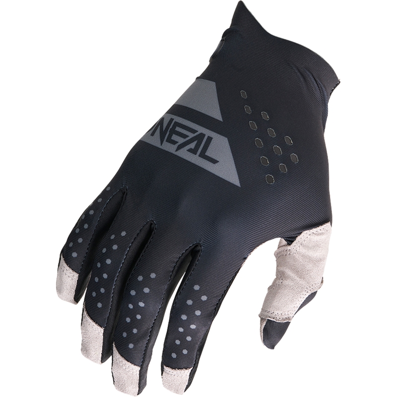 Motokrosové rukavice O´Neal Pin it Slip on čierno-šedé