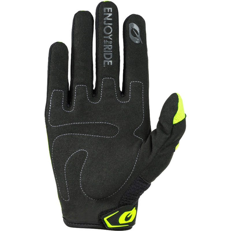 Motokrosové rukavice O´Neal Element Racewear čierno-fluo žlté
