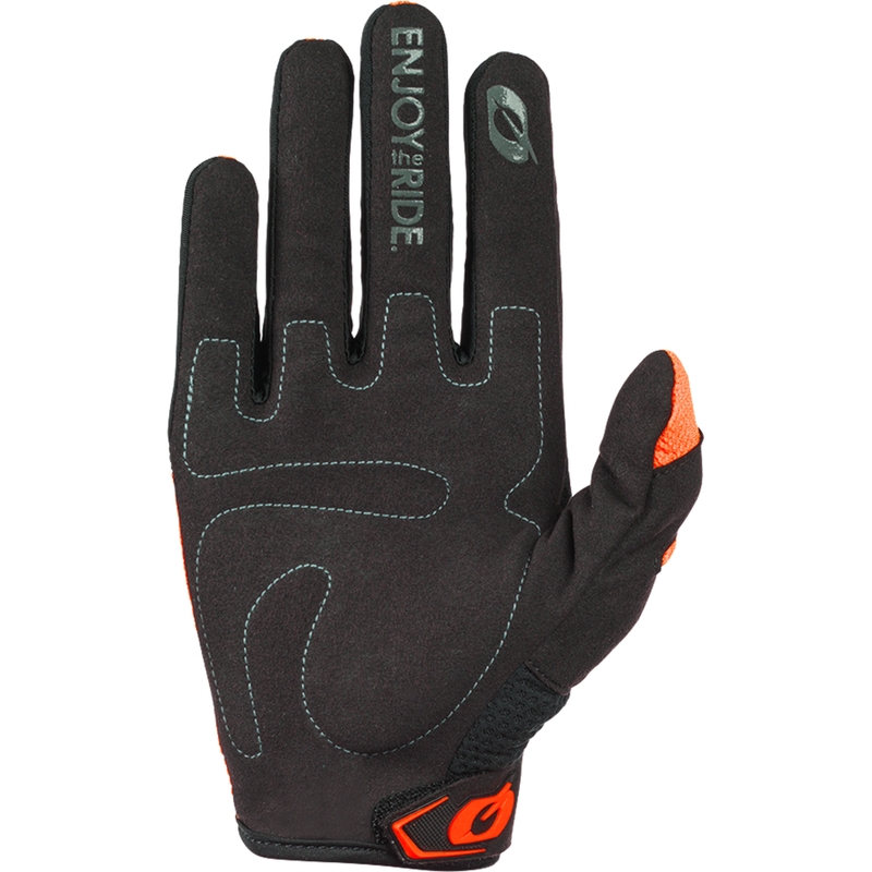 Motokrosové rukavice O´Neal Element Racewear čierno-oranžové