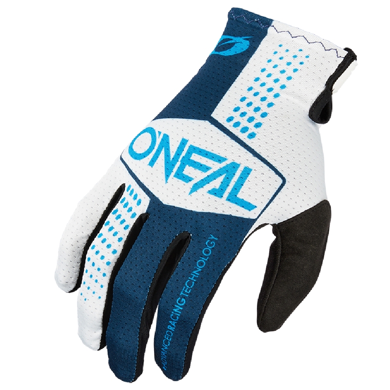 Motokrosové rukavice O´Neal Matrix Split modro-biele