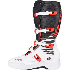 Motokrosové topánky O´Neal 3SRS Zebra čierno-bielo-červené