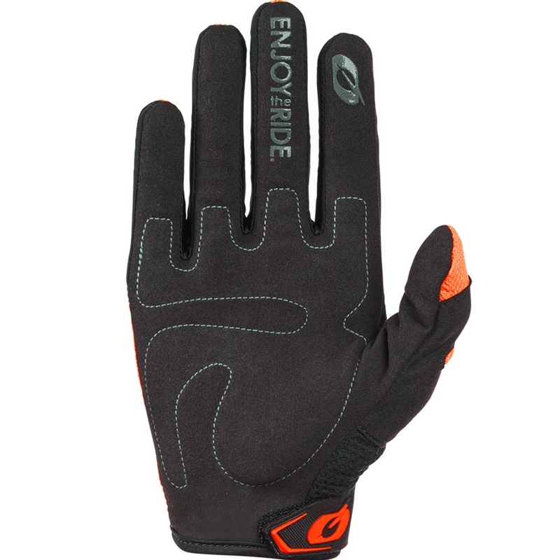 Detské motokrosové rukavice O´Neal Element Racewear čierno-oranžové