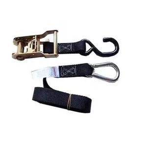 Upínacie popruhy MOTION STUFF (standard hook - ratchet - carabiner)
