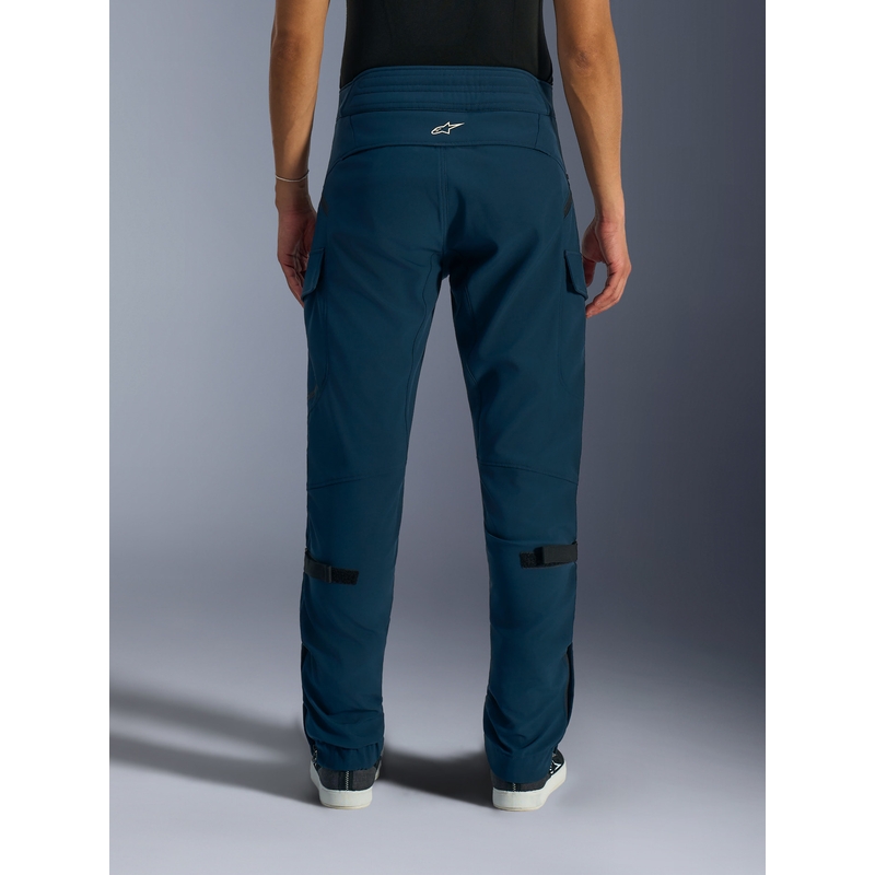 Nohavice na motorku Alpinestars Juggernaut V2 modré