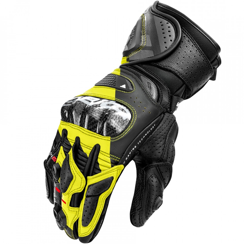 Rukavice na motorku Shima RS-3 fluo žlté