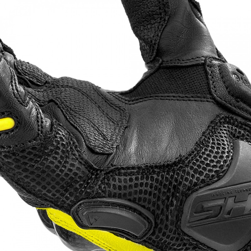 Rukavice na motorku Shima RS-3 fluo žlté