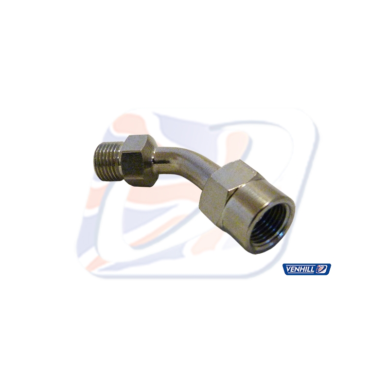 Otočný kĺb Venhill POWERHOSEPLUS 45 stupňov 1/8TH BSP chróm