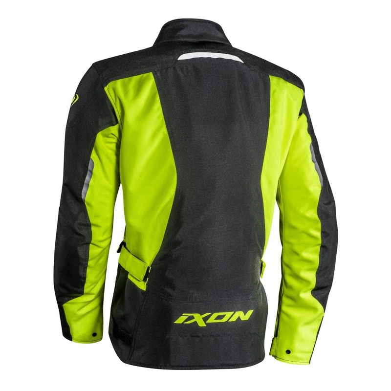 Bunda na motocykel IXON Summit 2 čierno-fluo žltá výpredaj
