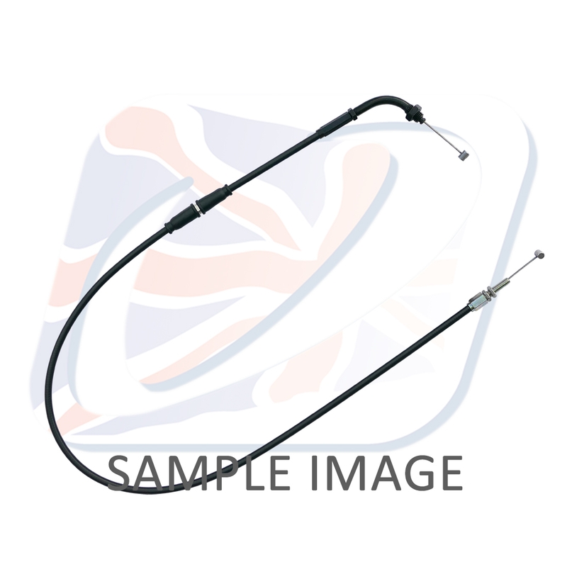 Lanko plynu Venhill s nízkym trením čierna pre HONDA CBR 1000 F 1993-1999, HONDA CBX 750 F 1979-1982