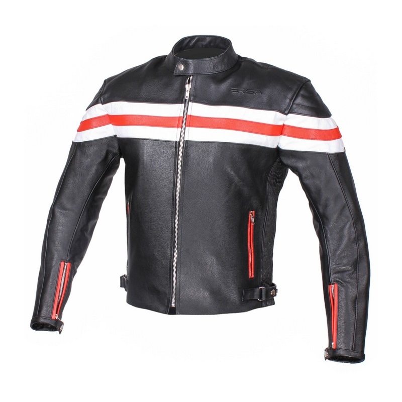 Kožená bunda na motorku RSA Lines - II. akosť