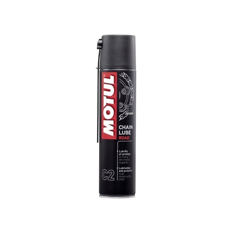 Sprej na mazanie reťaze Motul C2 Road 400 ml - II. akosť