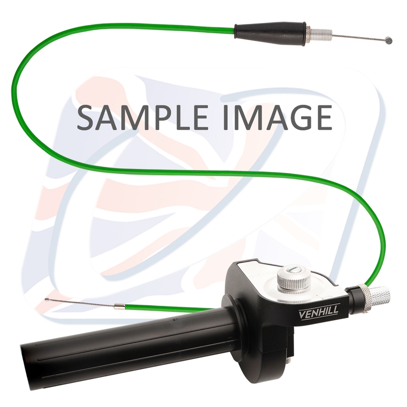 Twistgrip conversion 600A Venhill s nízkym trením zelená
