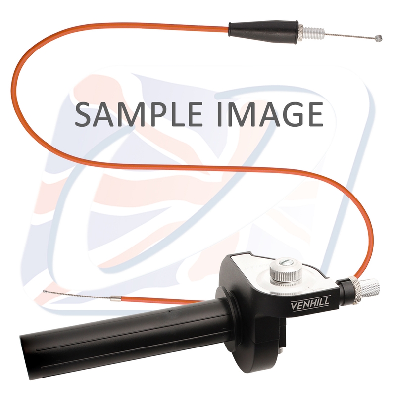 Twistgrip conversion 600A Venhill s nízkym trením oranžová