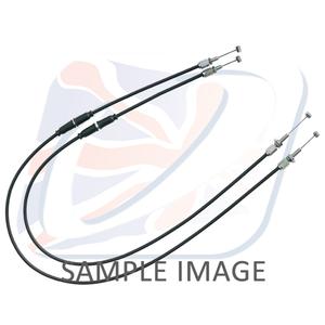 lanká plynu -pár Venhill H02-4-056-BK s nízkym trením čierna