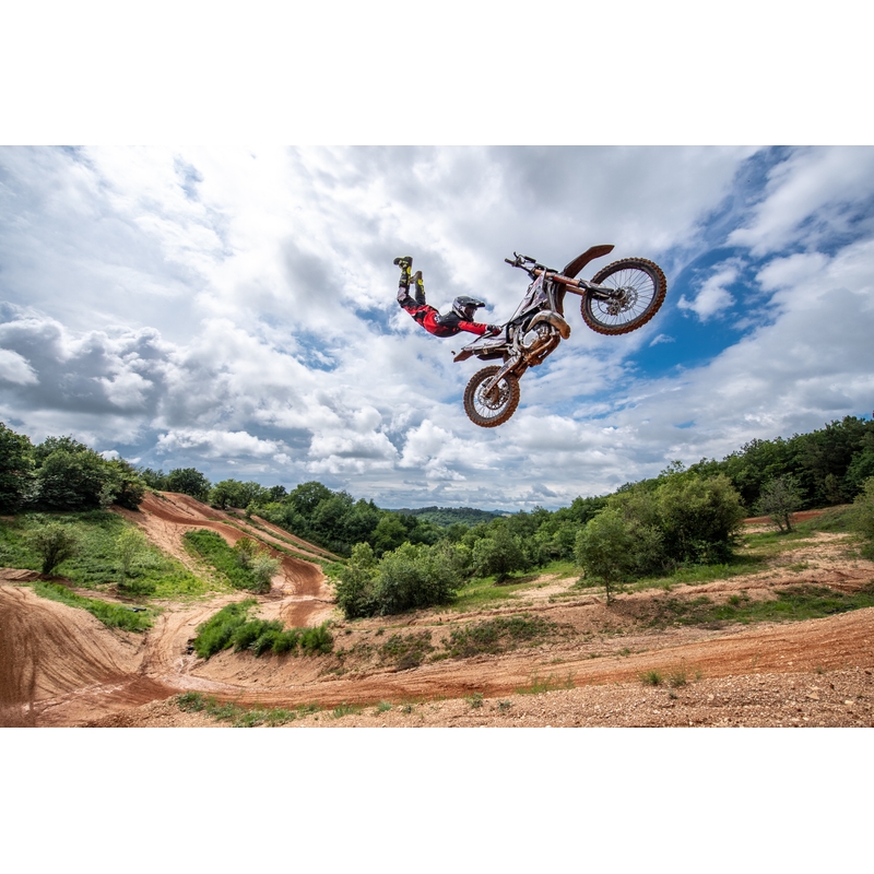Motokrosový dres Shot DEVO Ultimate čierno-červený