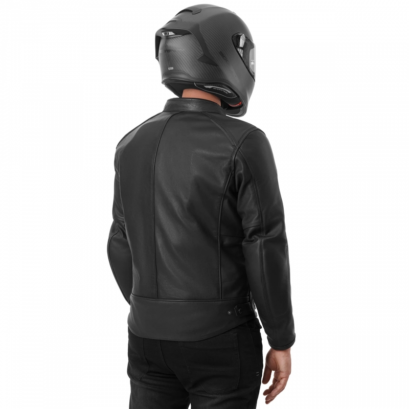 Kožená bunda na motorku Shima Hunter 3.0 čierna