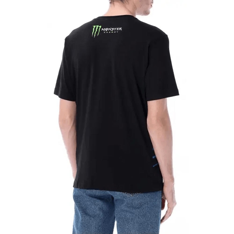 Tričko Fabio Quartararo Monster Energy Logo čierne
