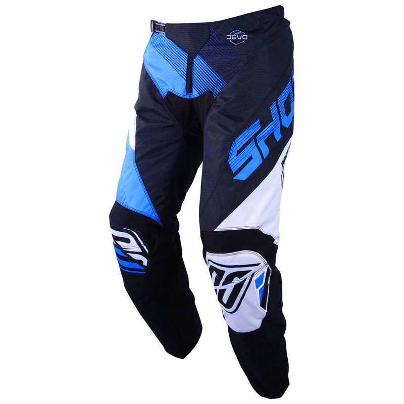 Komplet (dres + nohavice) Shot DEVO Ultimate čierno-modrý