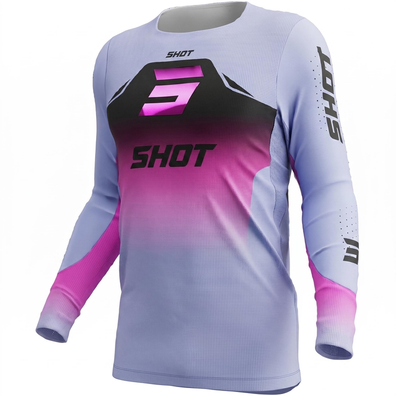Motokrosový dres Shot Aerolite Phase fialový