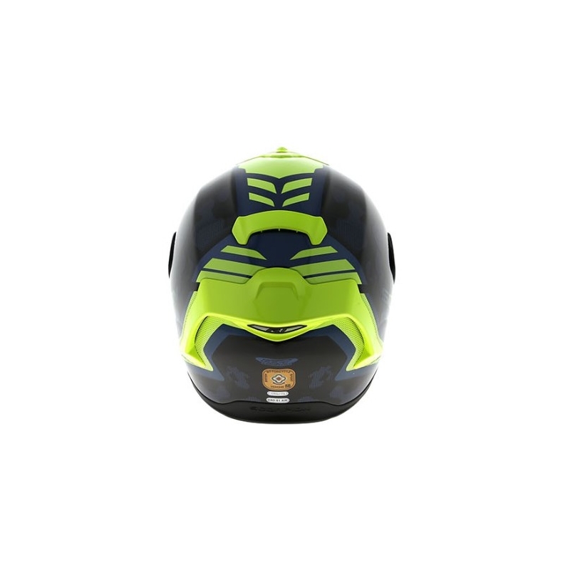 Integrálna prilba Scorpion EXO-R1 Air Ogi čierno-fluorescenčno žltá výpredaj
