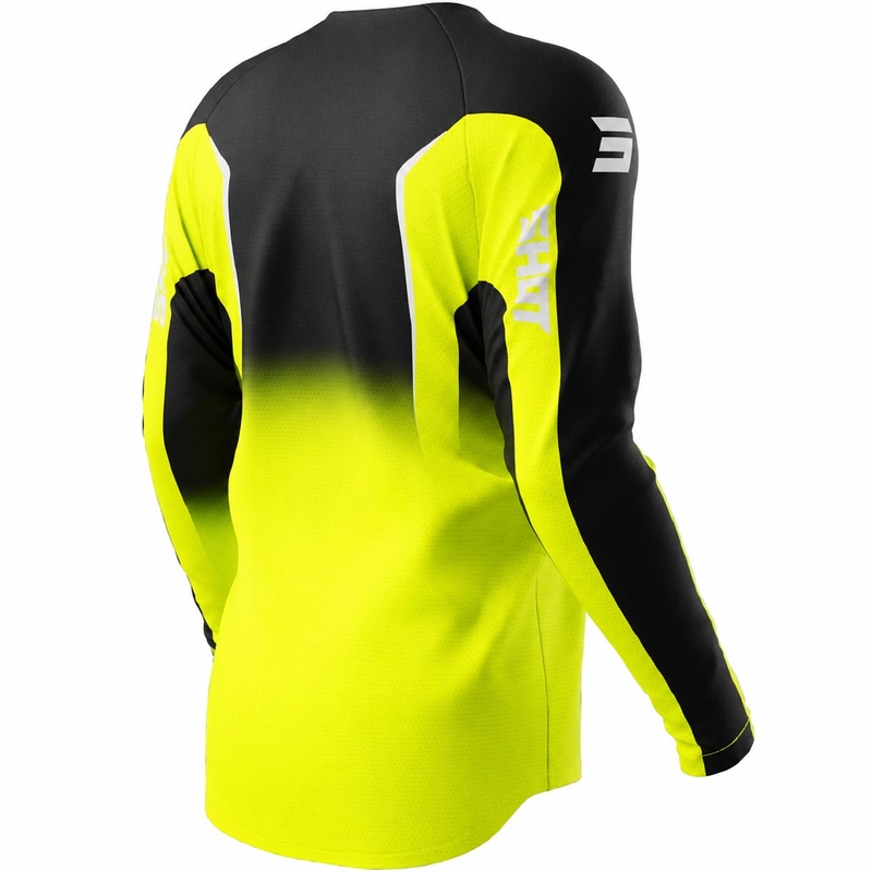 Motokrosový dres Shot Draw Clash fluo žltý