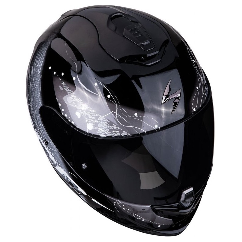 Integrálna prilba Scorpion EXO-1400 Air Classy čierno-strieborná výpredaj
