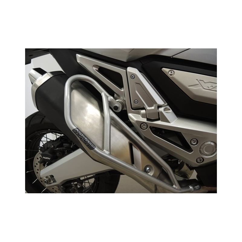Ochranné kryty výfukov RDMOTO strieborná