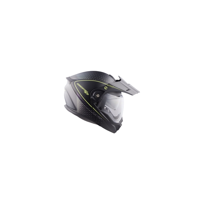 Odklápacia enduro prilba Scorpion ADX-1 Horizon čierno-fluorescenčno žltá výpredaj